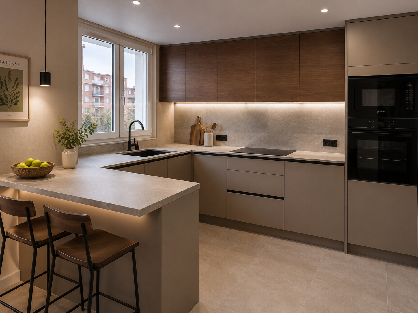 Cocina práctica renovada Valladolid